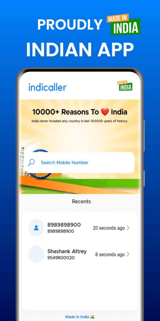 #Proudly Indian App